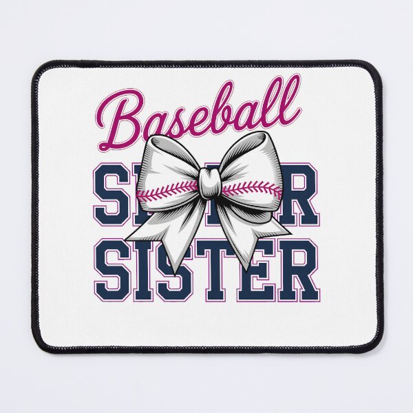 Item preview, Baseball Sister Coquette Bow Biggest Fan Sport Lovers Girl designed and sold by clothesy7.