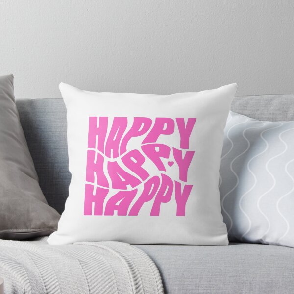 Item preview, HAPPY with a Pink Heart designed and sold by VacationShop.