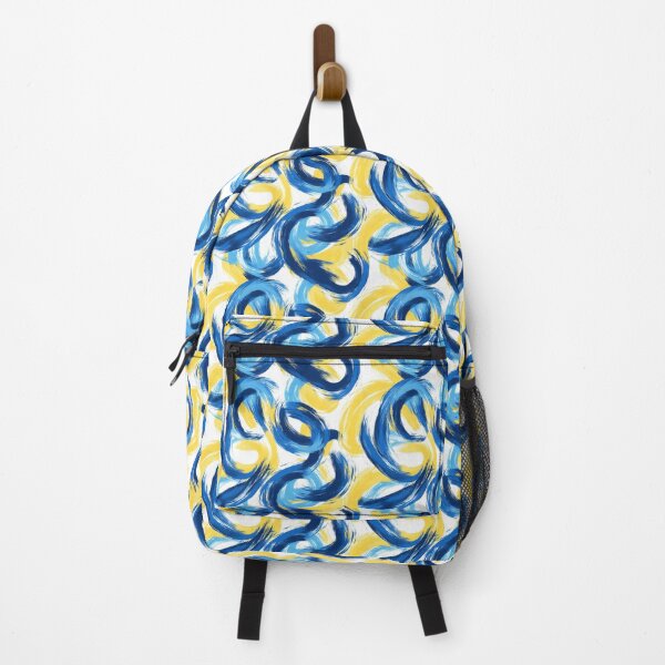 Item preview, Expressive Blend of Blue and Yellow Shades designed and sold by MidArtForge.