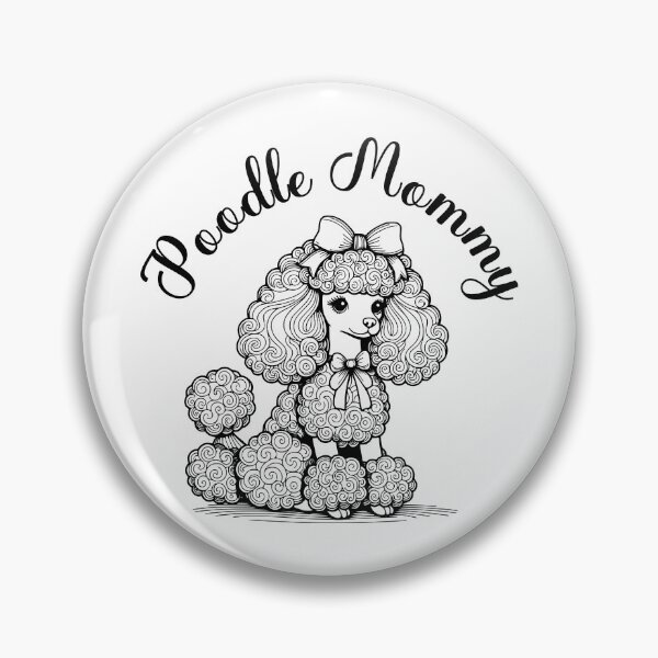 Item preview, Poodle Mommy, Unique designed and sold by villacreativa.