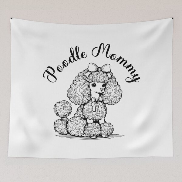 Item preview, Poodle Mommy, Unique designed and sold by villacreativa.