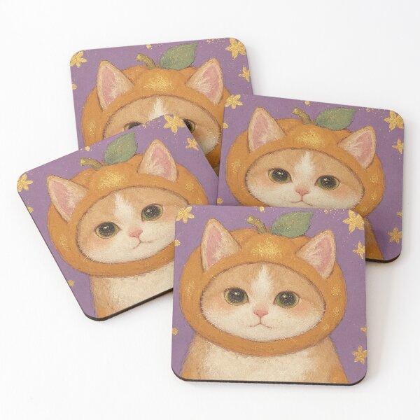 Item preview, Cute Mandarin Cat designed and sold by madebysofi444.