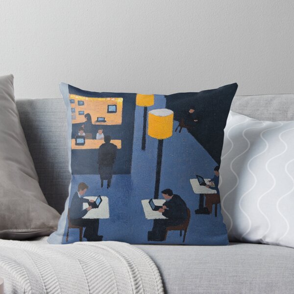 Item preview, Cybercafe | Post-impressionist painting style designed and sold by ComicsFactory.