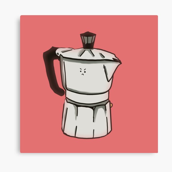 Item preview, Angry Moka Pot designed and sold by Klock & Bloom.