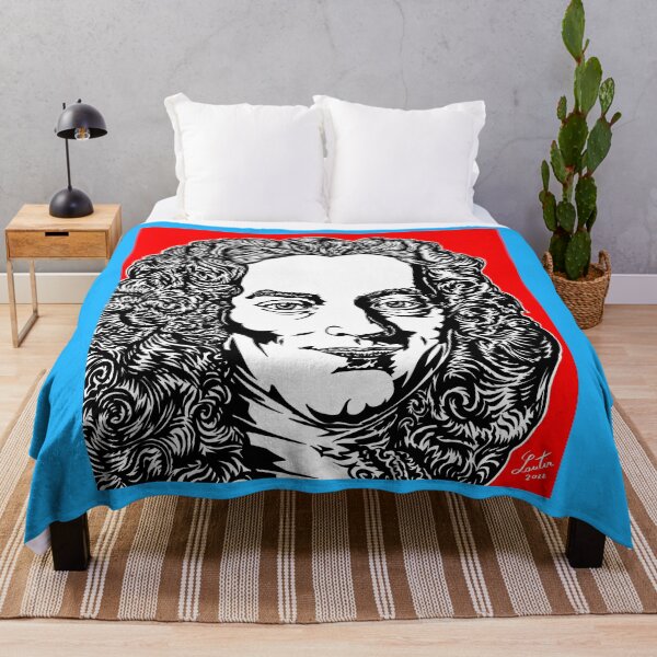 Item preview, VOLTAIRE - ink and acrylic portrait designed and sold by lautir.