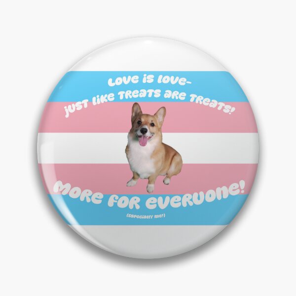 Artikel-Vorschau von Liebe und Leckereien! (Trans Pride), designt und verkauft von Queer-Corgi.