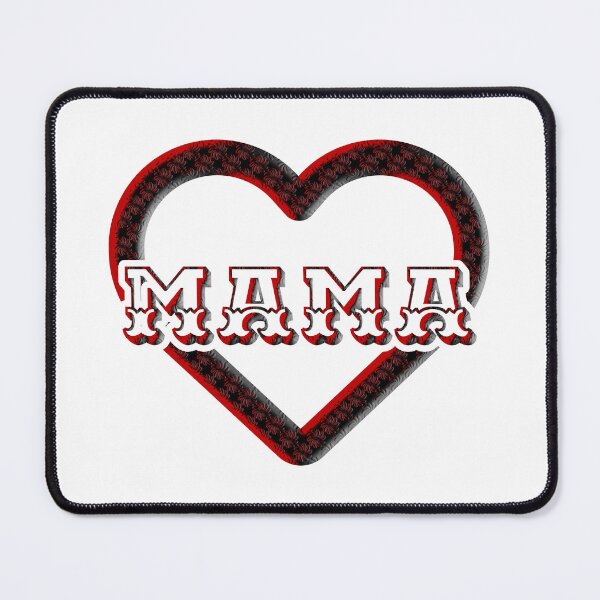 Item preview, MaMa.- love - heart designed and sold by Dezien.