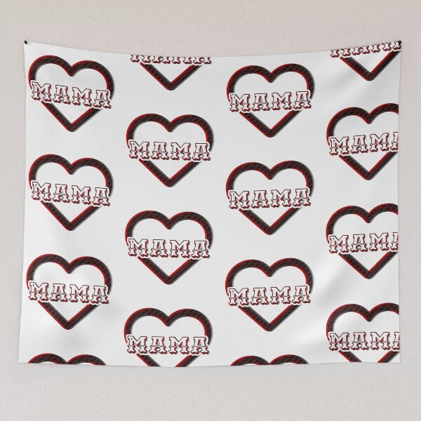 Item preview, MaMa.- love - heart designed and sold by Dezien.
