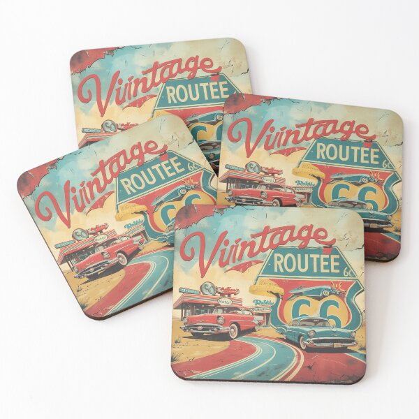 Item preview, Vintage Route 66 designed and sold by SamartkitDesign.
