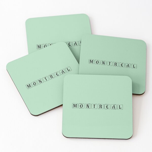 Item preview, Montreal Skyline – Modern & Minimalist Cityscape Art - Typography Design designed and sold by Grin22.