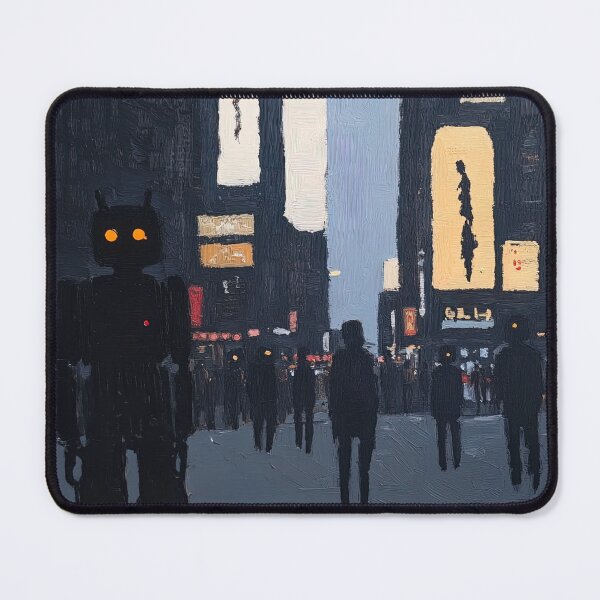 Item preview, Cyberpunk | Post-impressionist painting style designed and sold by ComicsFactory.