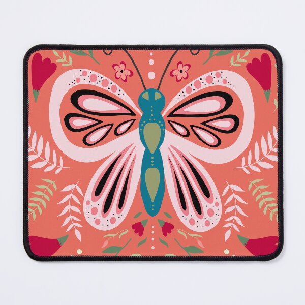 Item preview, Whimsical Butterfly in the spring time  designed and sold by Artsyredhead.