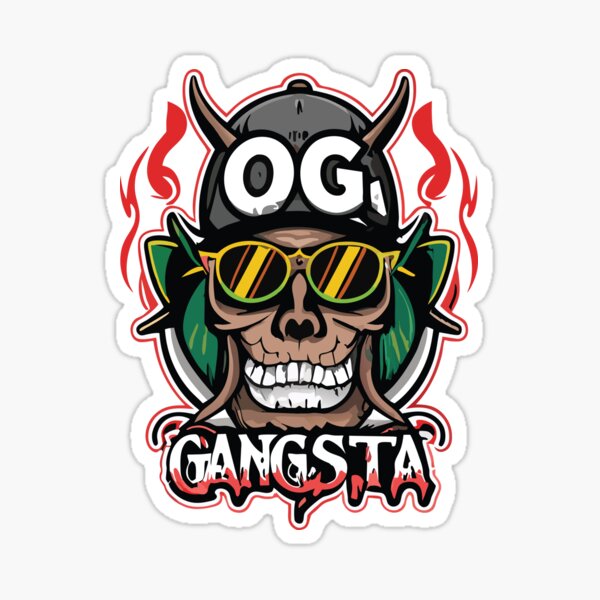 OG Gangsta Sticker