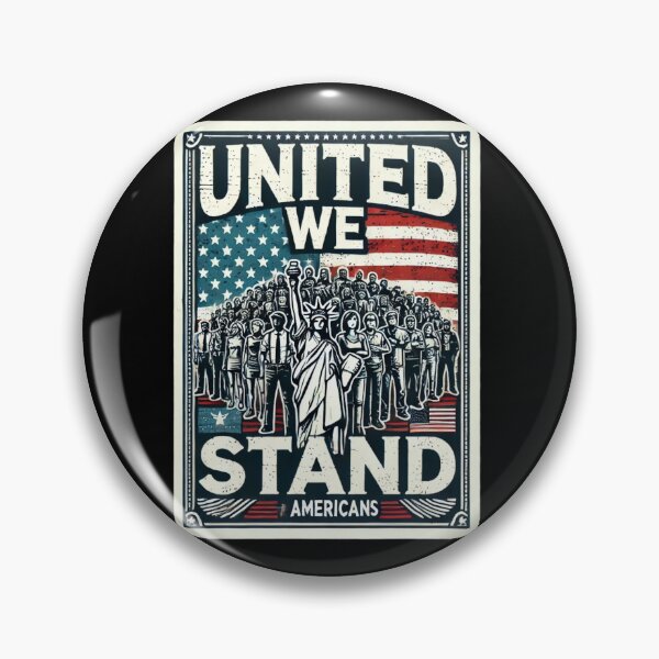 Item preview, United We Stand – Patriotic American Unity Art designed and sold by ZingZone.