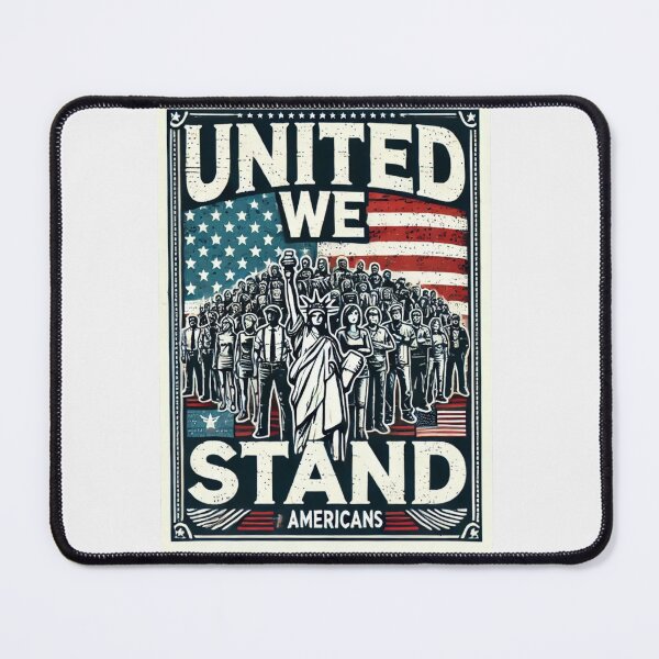 Item preview, United We Stand – Patriotic American Unity Art designed and sold by ZingZone.