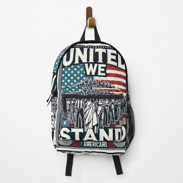 Item preview, United We Stand – Patriotic American Unity Art designed and sold by ZingZone.