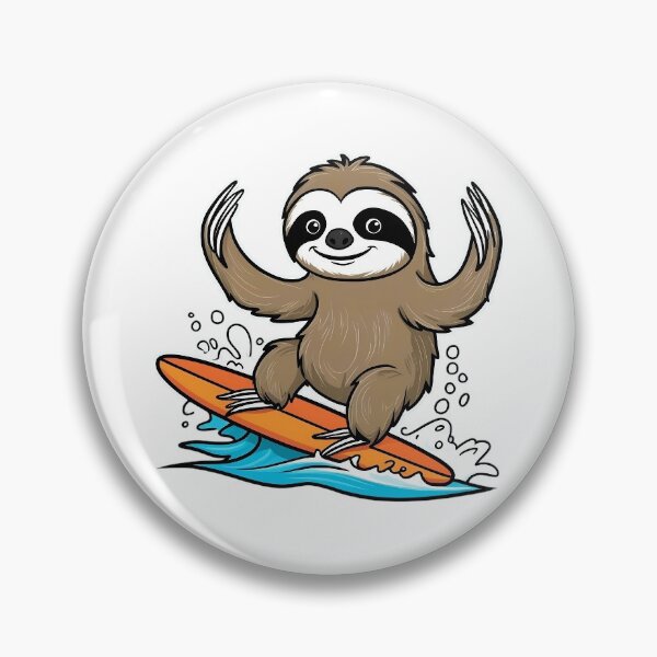 Item preview, Surfing Sloth designed and sold by KingofClubs8.