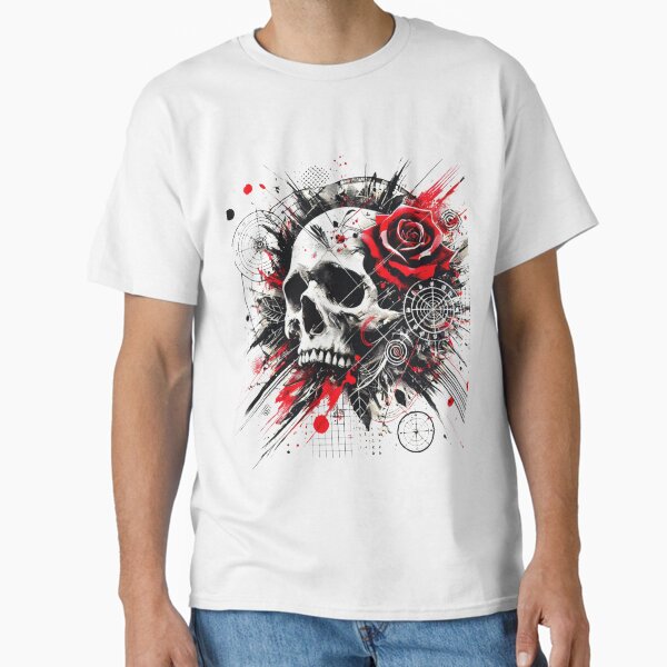 Item preview, Skull design designed and sold by Inkoverse32.