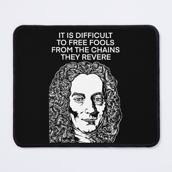 Item preview, VOLTAIRE quote .2 - ink portrait designed and sold by lautir.