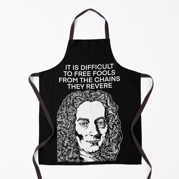 Item preview, VOLTAIRE quote .2 - ink portrait designed and sold by lautir.