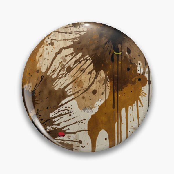 Item preview, Inked Emotions - Vintage Grunge Watercolor Pattern with Coffee Stains & Torn Newspaper designed and sold by WeirdlyWorn.