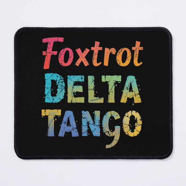 Item preview,  foxtrot delta tango in a modern style designed and sold by Nimkaew.