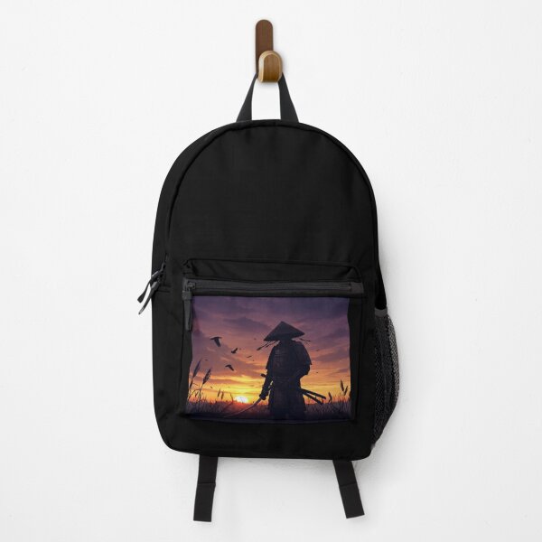 Item preview, Samurai against the backdrop of the setting sun designed and sold by kubawsx.