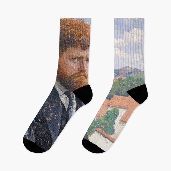 Item preview, D.H. Lawrence | Post-impressionist painting style designed and sold by ComicsFactory.