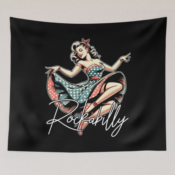 Item preview, Rockabilly Style Woman Petticoat Retro Gift designed and sold by Pineapple-Tree.