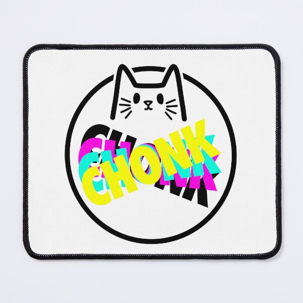 Item preview, CMYK Chonk Cat designed and sold by GetContented.