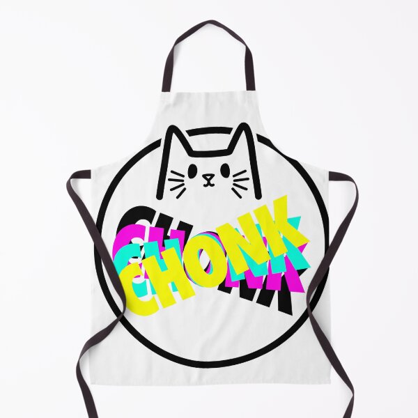 Item preview, CMYK Chonk Cat designed and sold by GetContented.