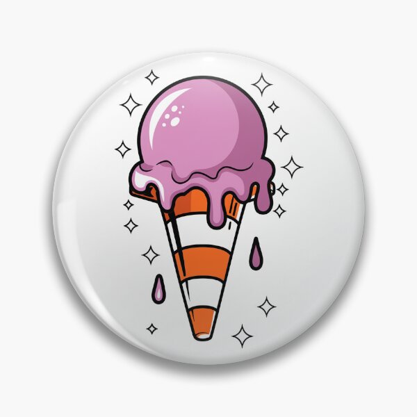 Item preview, Ice Cream In Traffic Cone designed and sold by MonkiFlipp.
