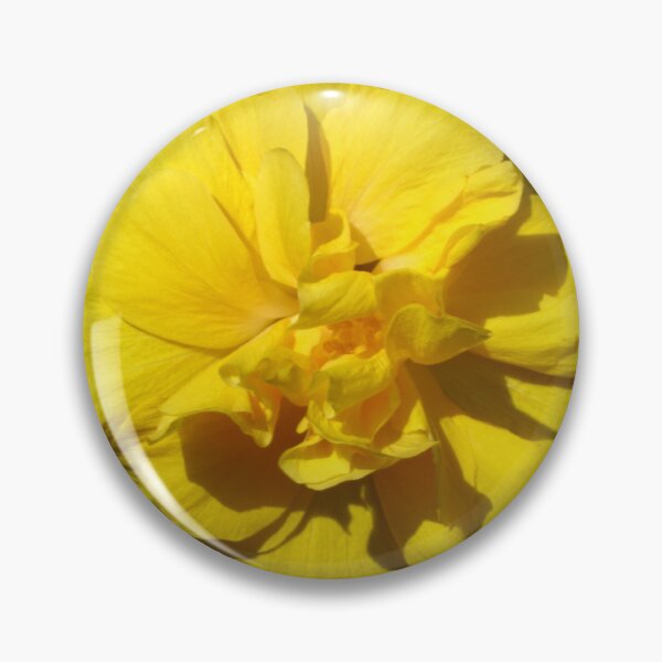 Item preview, Double Yellow Hibiscus Die Cut designed and sold by JoyousArt4u.