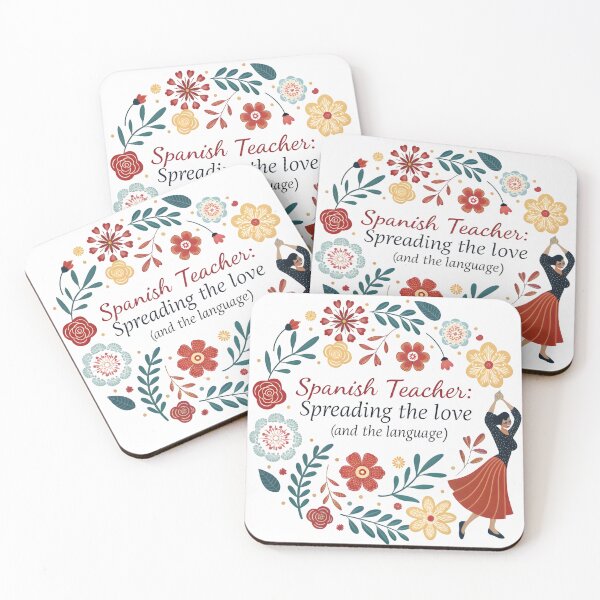 Item preview,  Spanish Teacher Gift: Spreading Love and Language 2025 designed and sold by AnnDesignStudio.