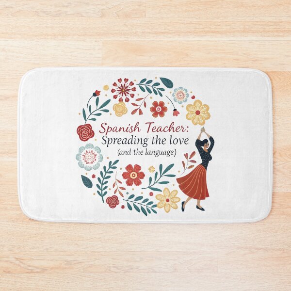 Item preview,  Spanish Teacher Gift: Spreading Love and Language 2025 designed and sold by AnnDesignStudio.