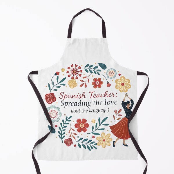 Item preview, Spanish Teacher Gift: Spreading Love and Language 2025 designed and sold by AnnDesignStudio.