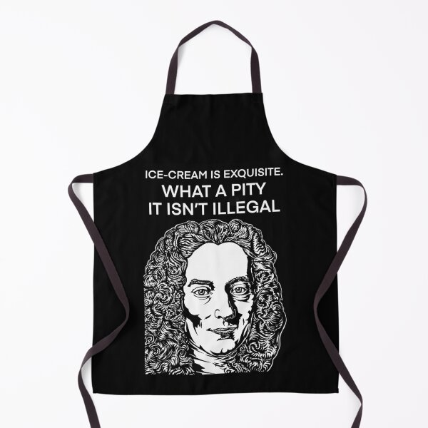 Item preview, VOLTAIRE quote .5 - ink portrait designed and sold by lautir.