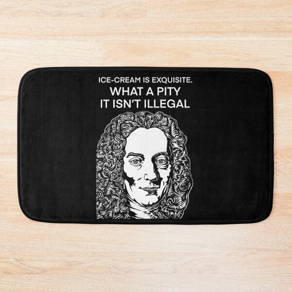 Item preview, VOLTAIRE quote .5 - ink portrait designed and sold by lautir.