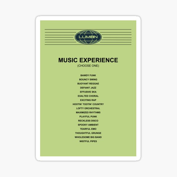 Artikel-Vorschau von Severance Lumon Musik-Tanz-Erlebnis, designt und verkauft von print-st0re.