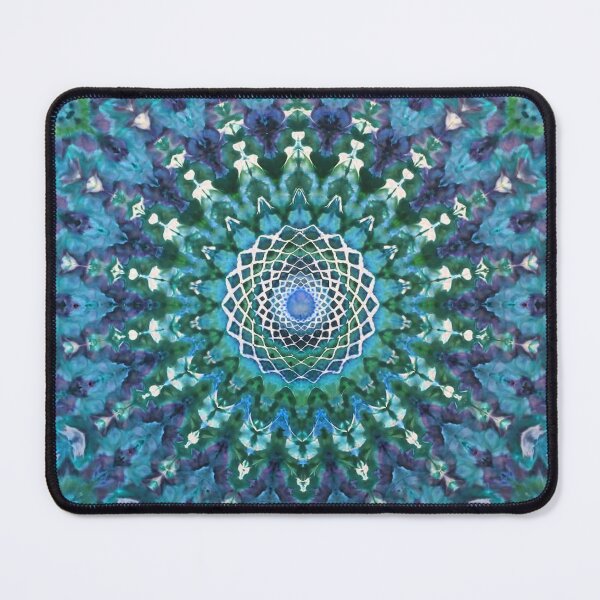Item preview, Tie Dye Deadhead Mandala spiritual meditation chakra designed and sold by AuroraXGreen.