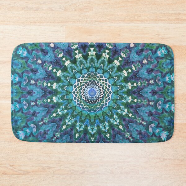 Item preview, Tie Dye Deadhead Mandala spiritual meditation chakra designed and sold by AuroraXGreen.