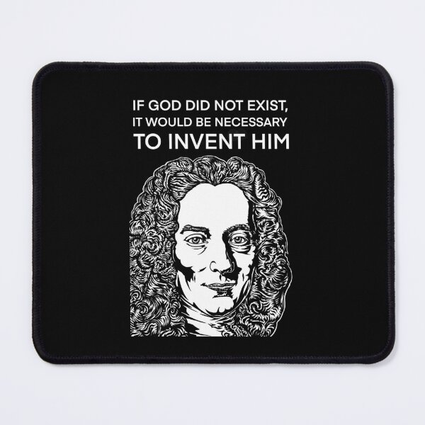 Item preview, VOLTAIRE quote .6 - ink portrait designed and sold by lautir.
