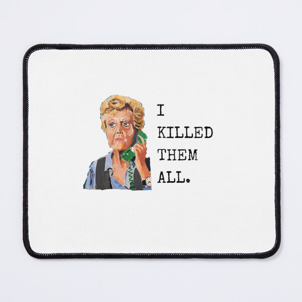 Item preview, Killed Them All, Jessica? – Murder, She Wrote Inspired Art designed and sold by CarvingCoryArt.