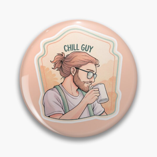 Item preview, Chill guy holding mug designed and sold by AhArtMe.