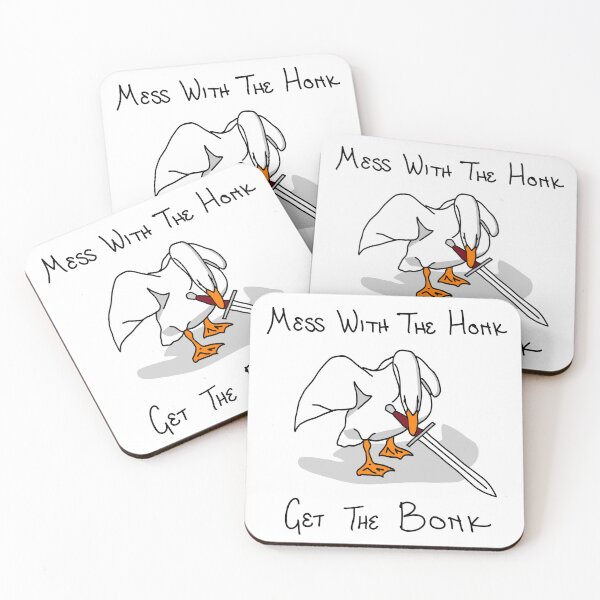 Item preview, Goose Meme Mess with the Honk Get the Bonk designed and sold by AletaniAcklay.