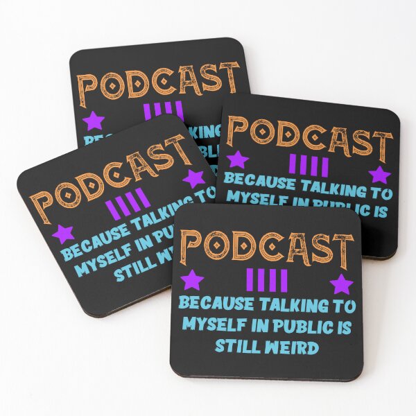 Item preview, Funny podcaster designed and sold by SidTastic .