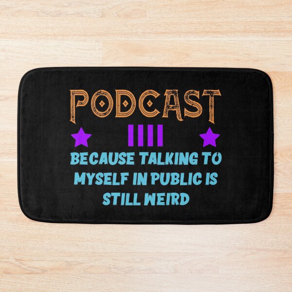 Item preview, Funny podcaster designed and sold by SidTastic .