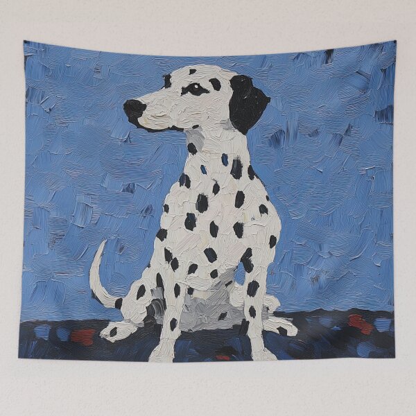 Item preview, Dalmatian | Post-impressionist painting style designed and sold by ComicsFactory.