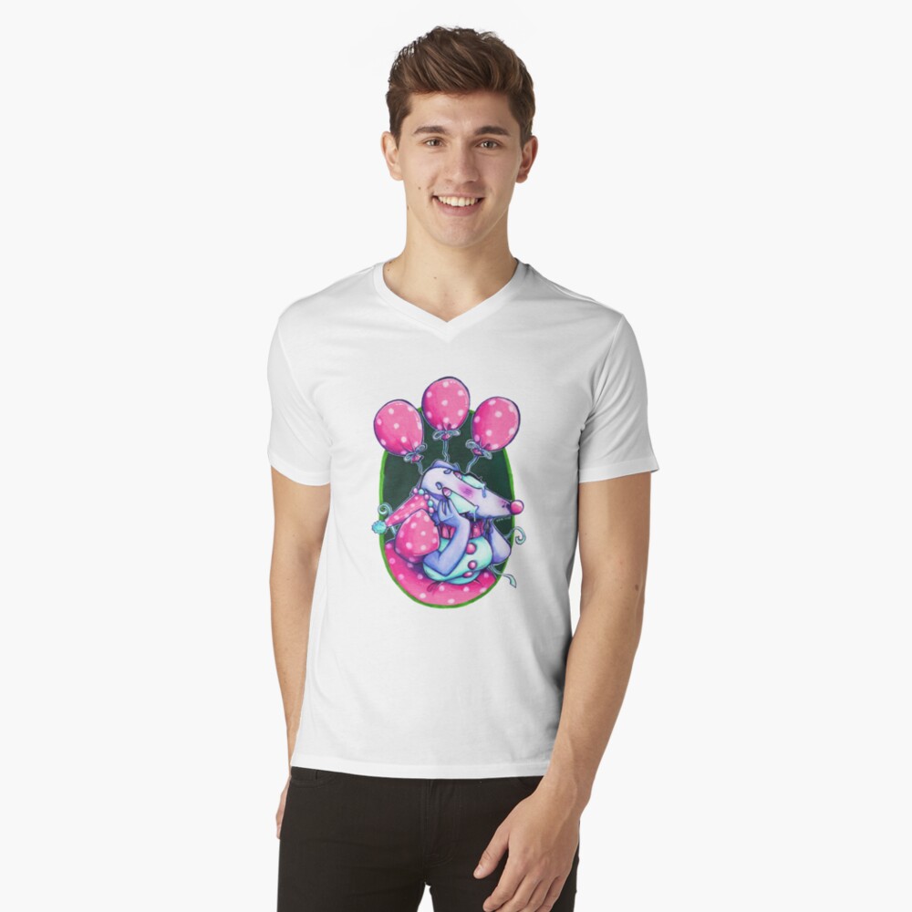 Item preview, V-Neck T-Shirt designed and sold by maniczombiegirl.