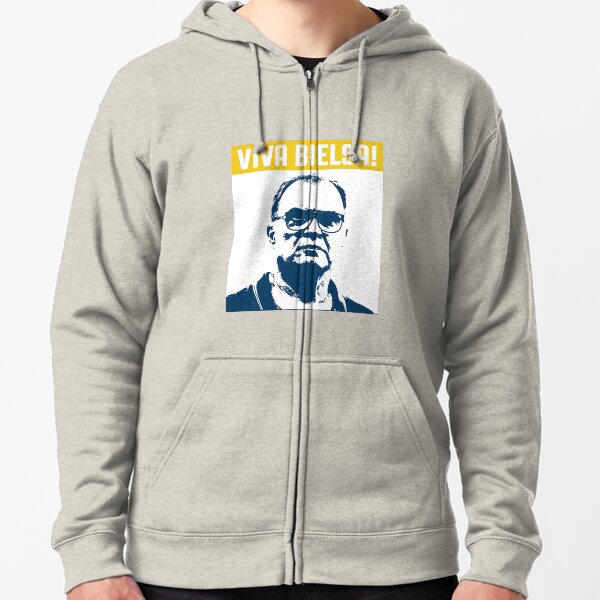 Viva Bielsa! Celebrate The Leeds Revolution | T-shirts | Mugs | Posters and more Zipped Hoodie